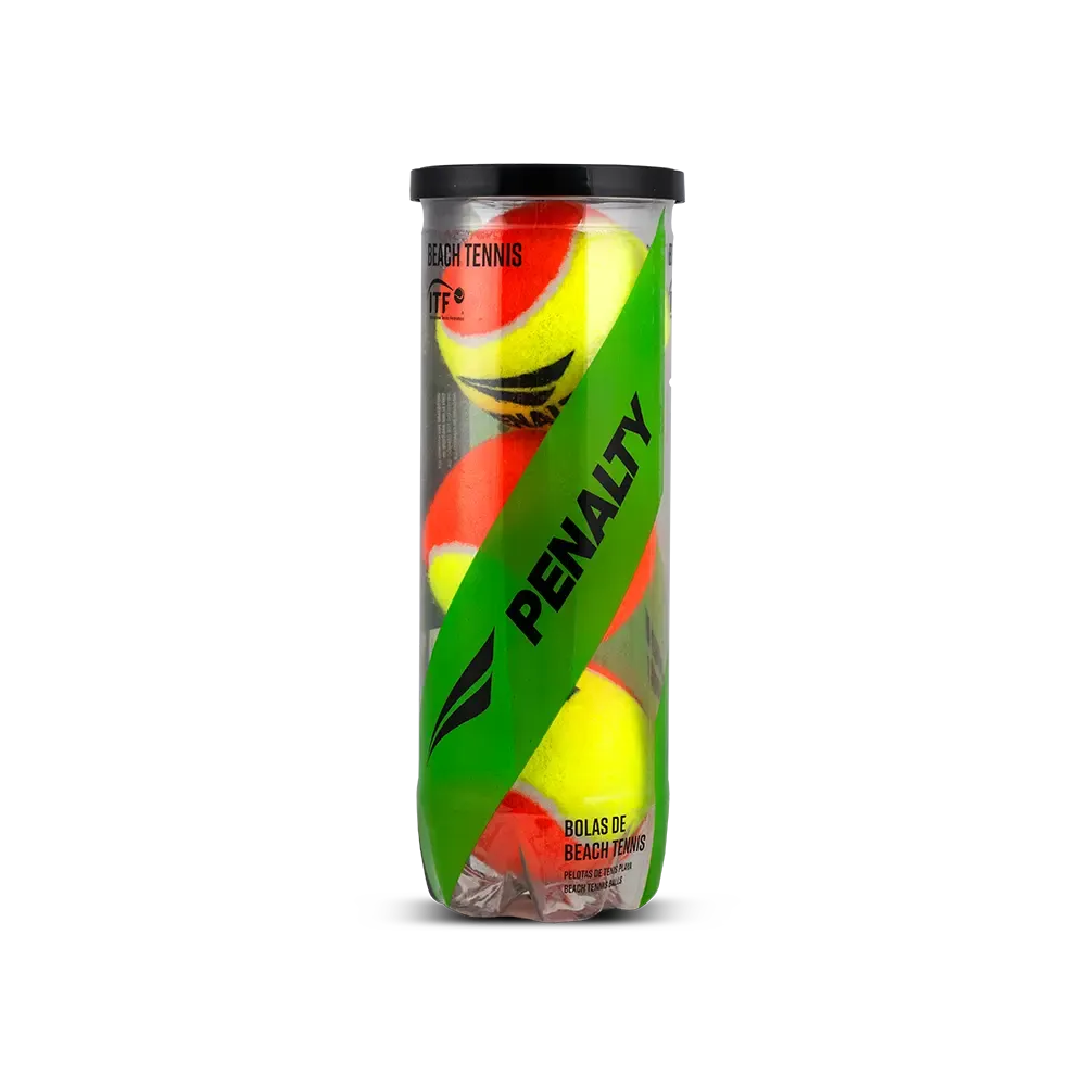 Kit Com 3 Bolinhas Beach Tennis Penalty