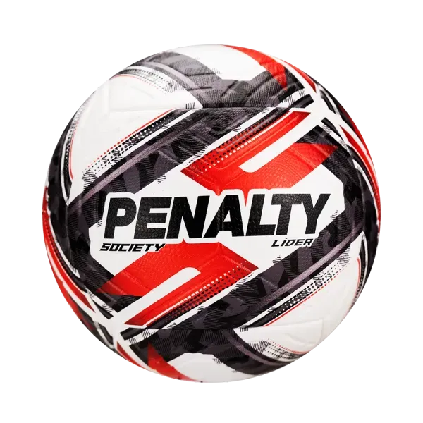Bola de Futebol Society Penalty Lider Xxvi - Vermelho Único